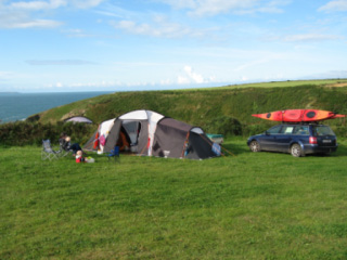 Portclais Farm camp site