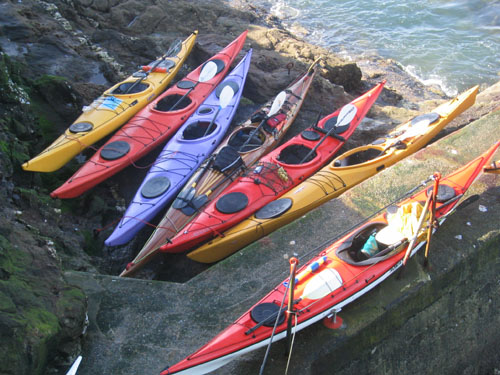 Sea kayaks