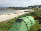 Camping on Clare Island